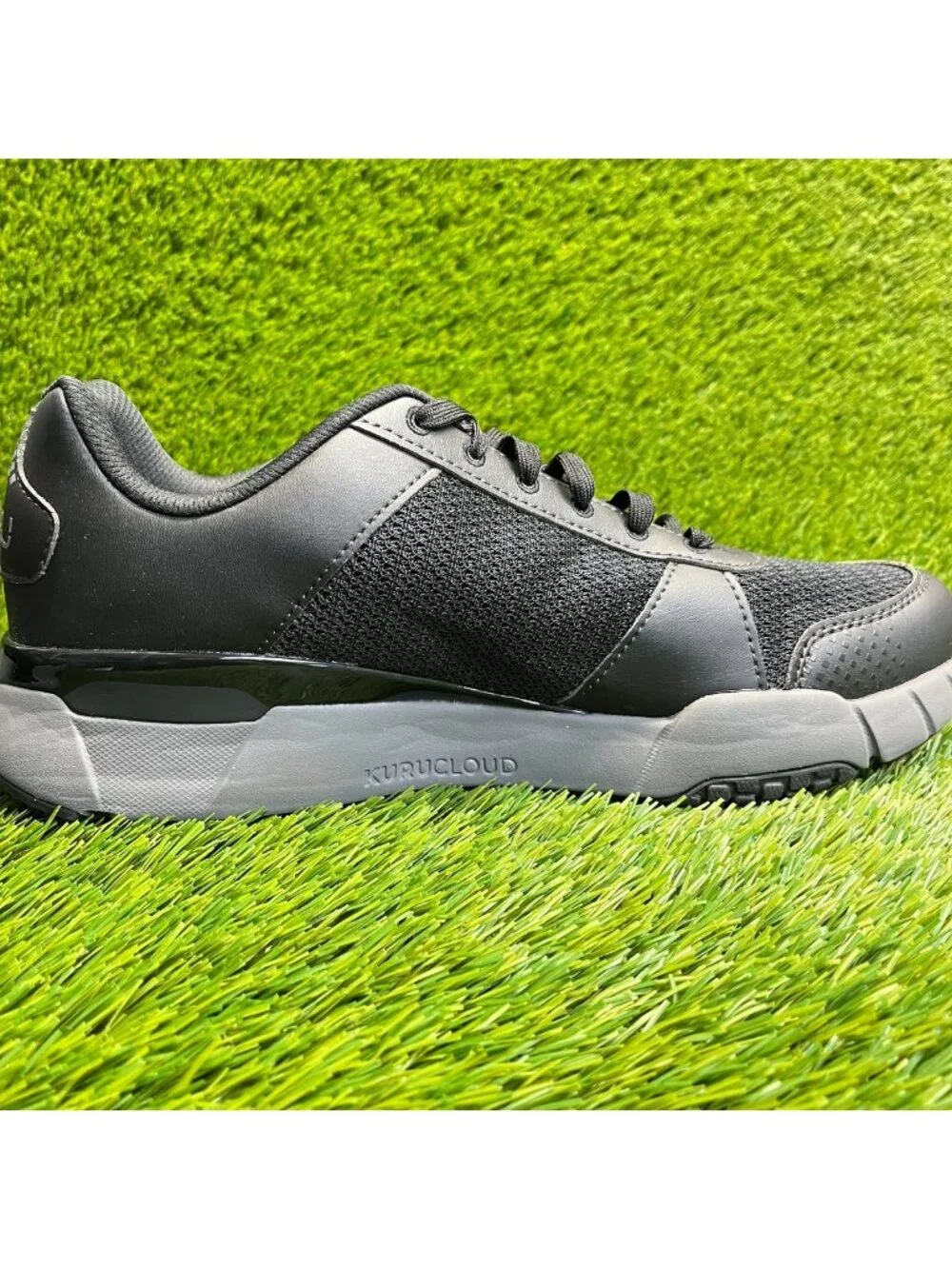 Kuru Quantum 2.0 Mens Size 11 Black Gray Athletic Running Walking Shoes Sneakers